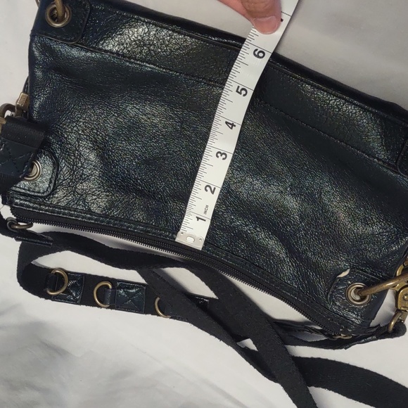 The Sak Happy and Free Festival Genuine Leather Crossbody / Fold Over Bag EUC - Picture 13 of 16